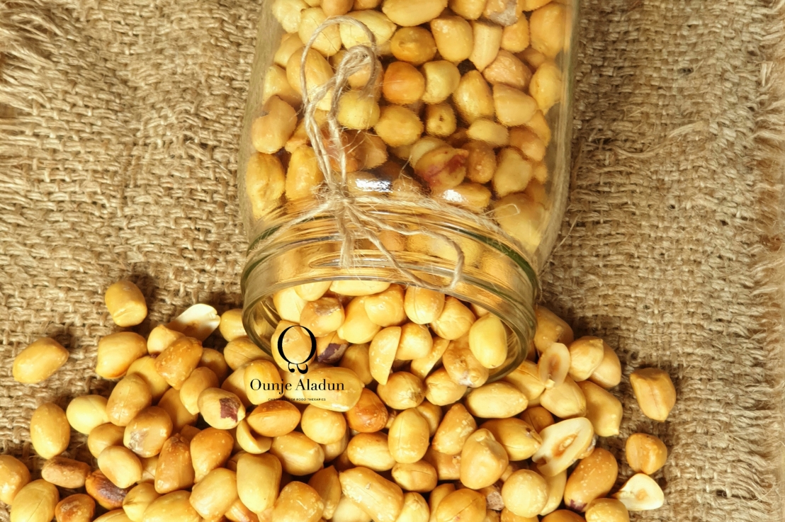Homemade Nigerian Roasted Peanuts/Groundnuts